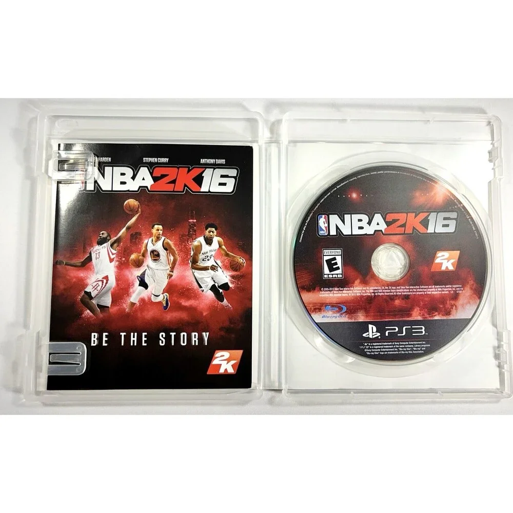 NBA 2K16 PlayStation 3 Anthony Davis Complete with Manual Tested
